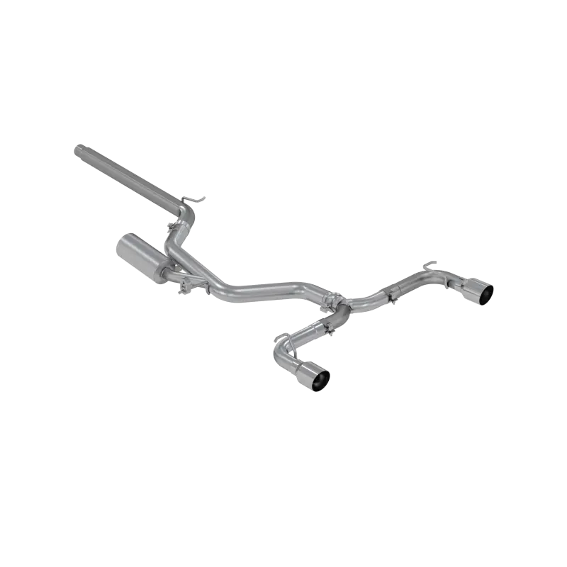 Mbrp 15-20 Vw 2.0L Turbo Golf Gti Mk7 3In T304 Cat Back Exhaust W/ Dual Split Rear Exit 1