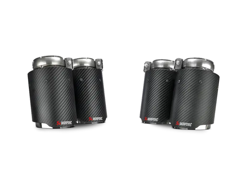 Akrapovic 14-17 Bmw M3/M4 (F80/F82) Tail Pipe Set (Carbon) 2