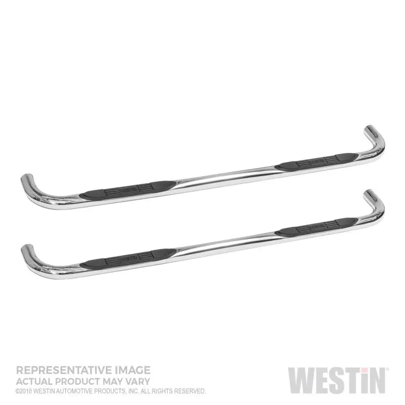 Westin 2019 Chevrolet Silverado/Sierra 1500 Crew Cab E-Series 3 Nerf Step Bars - Ss 1