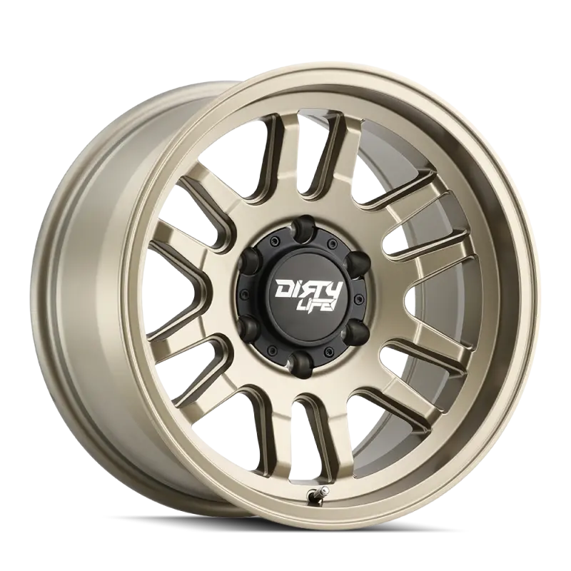 Dirty Life 9310 Canyon 17X9 / 5X127 Bp / -12Mm Offset / 71.5Mm Hub Satin Gold Wheel 1