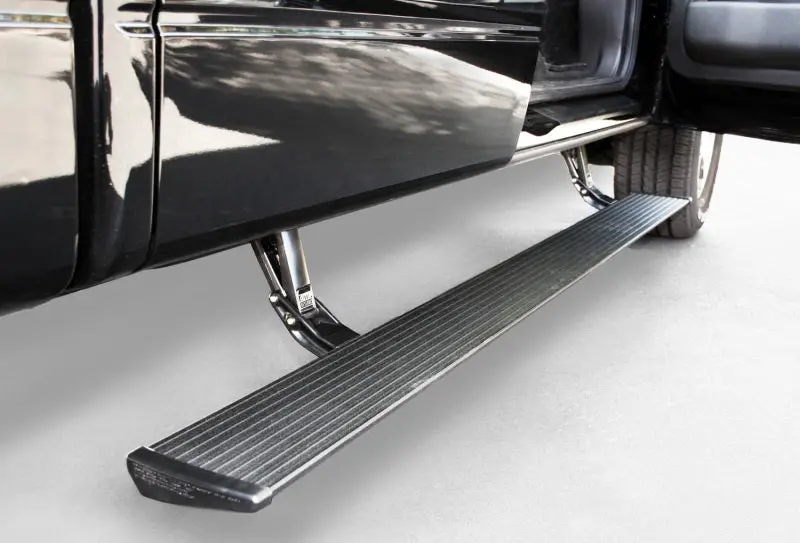 Amp Research 2009-2014 Ford F150 All Cabs Powerstep Plug N Play - Black 1