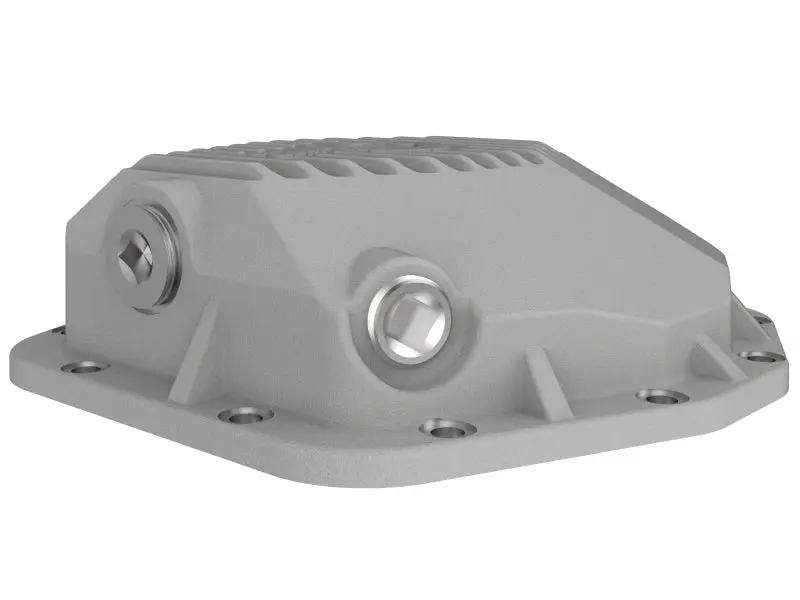 Afe Street Series Rear Differential Cover Raw W/Machined Fins 20+ Jeep Gladiator Jt (Dana M220) 2