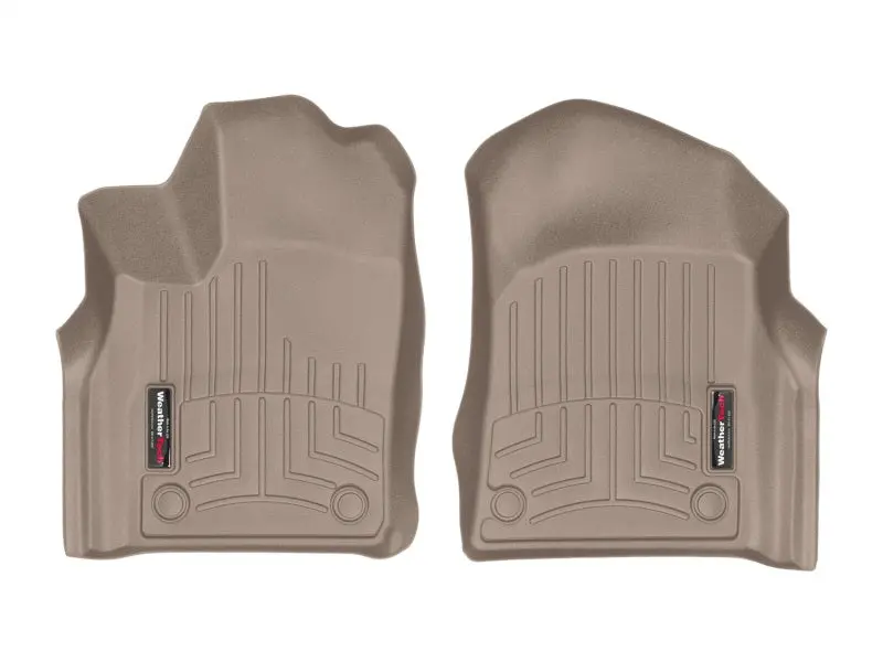 Weathertech 2016+ Dodge Durango / Jeep Grand Cherokee Front Floorliner - Tan 1