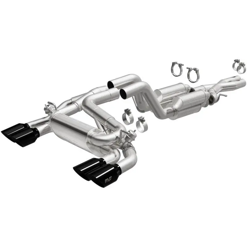 Magnaflow 21-22 Jeep Wrangler V8 6.4L Street Series Cat-Back Exhaust W/ Black Tips 1