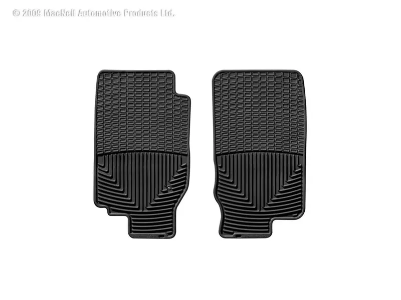 Weathertech 02-05 Ford Explorer Front Rubber Mats - Black 1