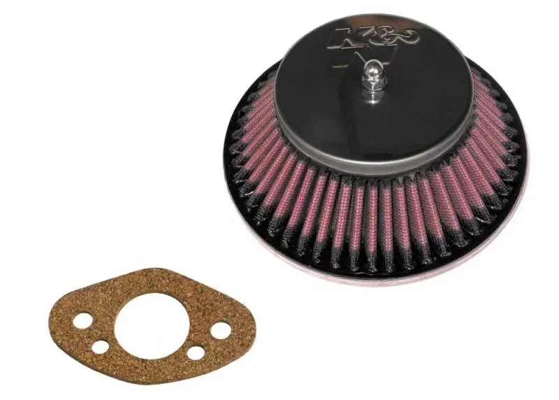 K&N 59-74 Rover Custom Round Race Filter Length 6.56In Width 6.31In Height 2.25In 1