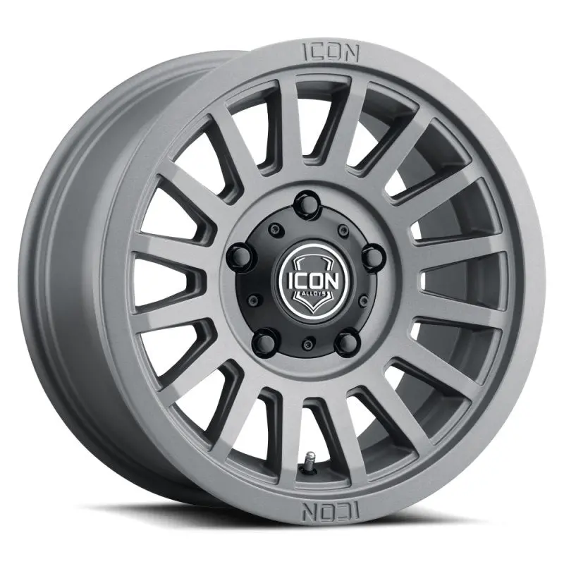 Icon Recon Slx 17X8.5 6X135 6Mm Offset 5In Bs 87.1Mm Bore Charcoal Wheel 1