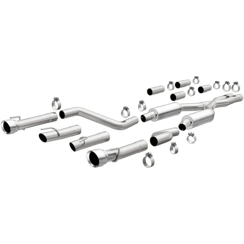 Magnaflow 2017+ Dodge Charger 409 Ss Polished 3In Quad Tips Cat-Back Exhaust 2