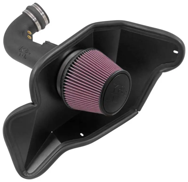 K&N 2015 Ford Mustang Gt 5.0L V8 F/I Performance Intake Kit 1