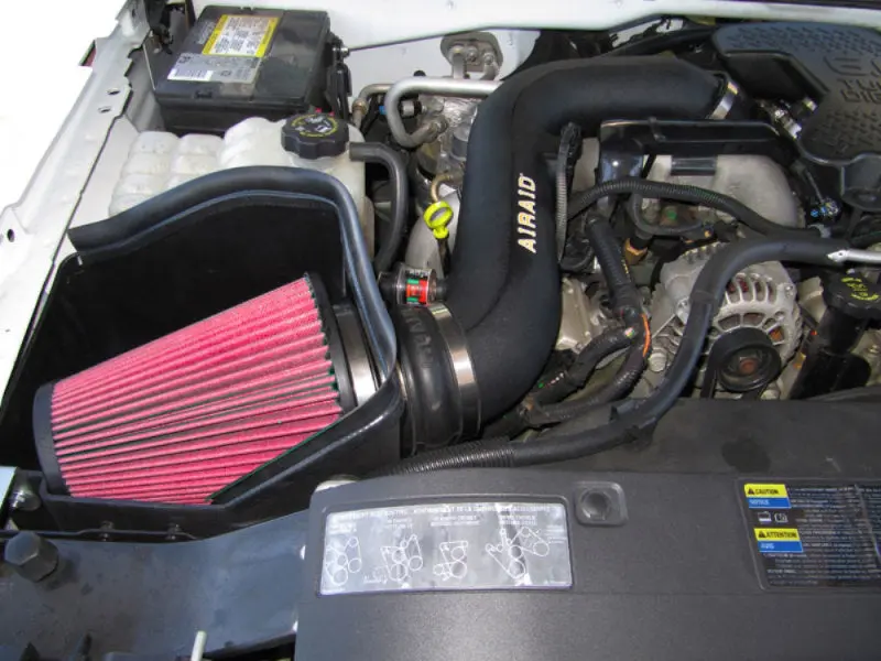 Airaid 04-05 Gm 2500/3500 Pickup / 6.6L Dsl Mxp Intake System W/ Tube (Oiled / Red Media) 2