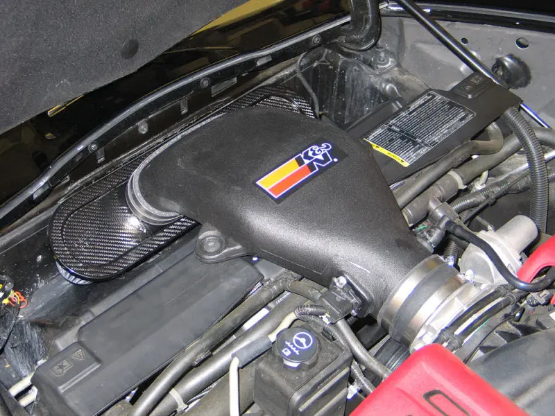 K&N 06-09 Chevy Corvette Z06 V8-7.0L Aircharger Performance Intake 1