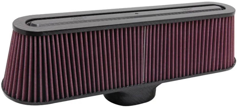 K&N Air Filter With Carbon Fiber Top And Base 1