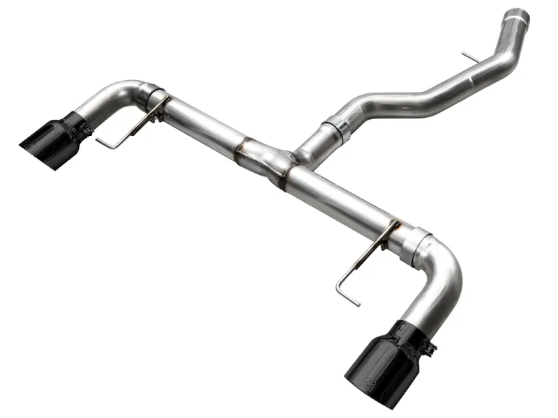 Awe 19-24 Bmw 330I / 21-24 Bmw 430I Base G2x Track Edition Axle Back Exhaust - Diamond Black 1