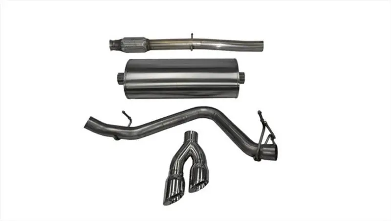 Corsa 14-17 Chevy Silverado 1500 5.3L V8 Cc / Sb 3In Single Side Exit Touring Cat-Back Exhaust 1