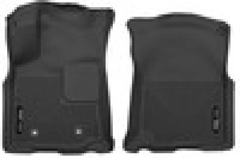 Husky Liners 2016 Toyota Tacoma Double Cab Pickup Black Front Floor Liners 1