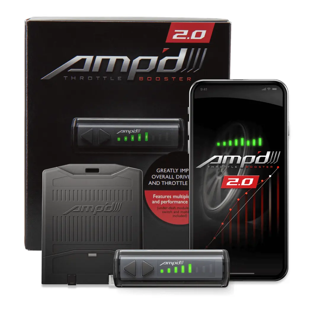 Amp'd 2.0 Pedal Controller W/Wireless Switch | 28862-2 | 2014 And Up Gm Gas Cars-Trucks-Suvs 1