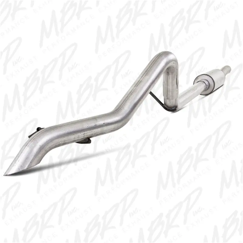 Mbrp 2007-2009 Jeep Wrangler (Jk) 3.8L V6 4 Dr Off-Road Tail Pipe Muffler Before Axle 1