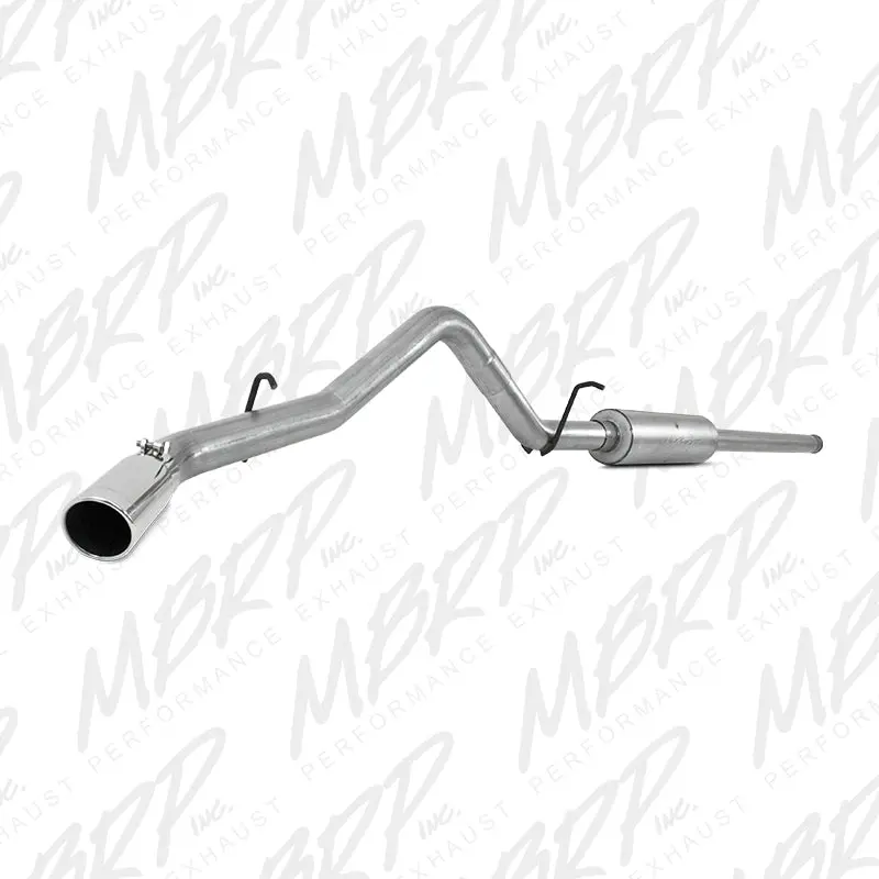 Mbrp 14 Chevy/Gmc 1500 Silverado/Sierra 4.3L V6/5.3L V8 Single Side Exit Al 3In Cat Back Exhaust 2