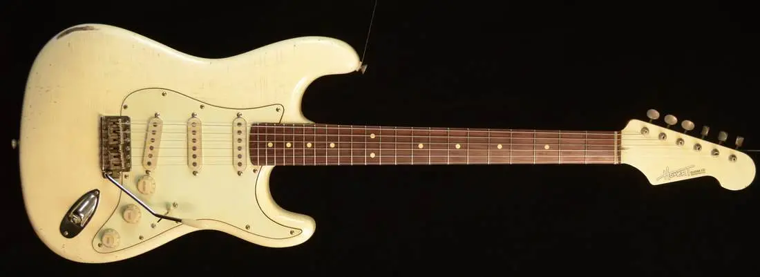 Homer T Custom Shop (S-Style) Sonic '63 Olympic White (Serial #060) 1