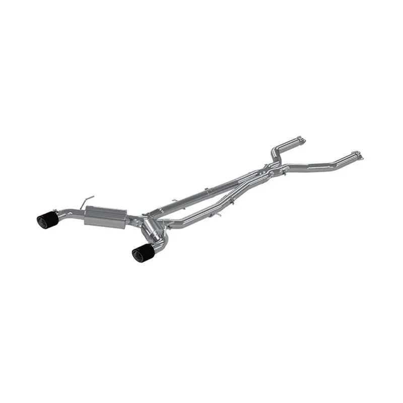Mbrp 16-19 Infiniti Q50 3.0L Fwd/Awd 3In Cat Back W/ 4.5In Od Carbon Fiber Tips - T304 1