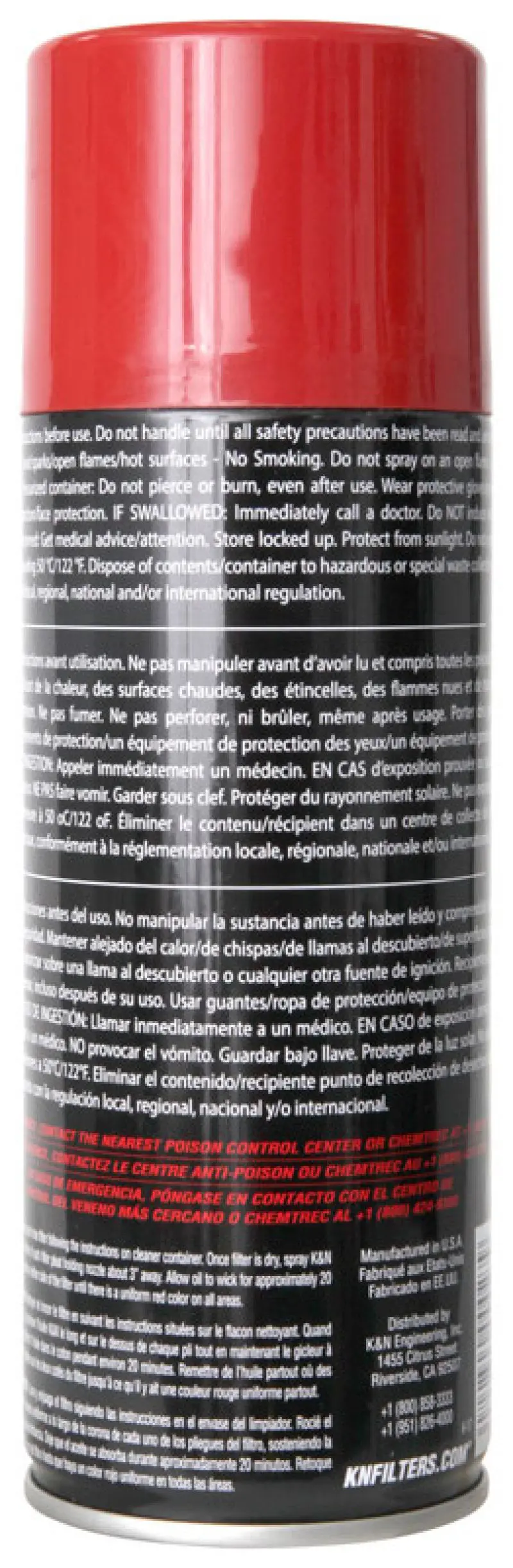 K&N 12.25 Oz. Aerosol Air Filter Oil 1