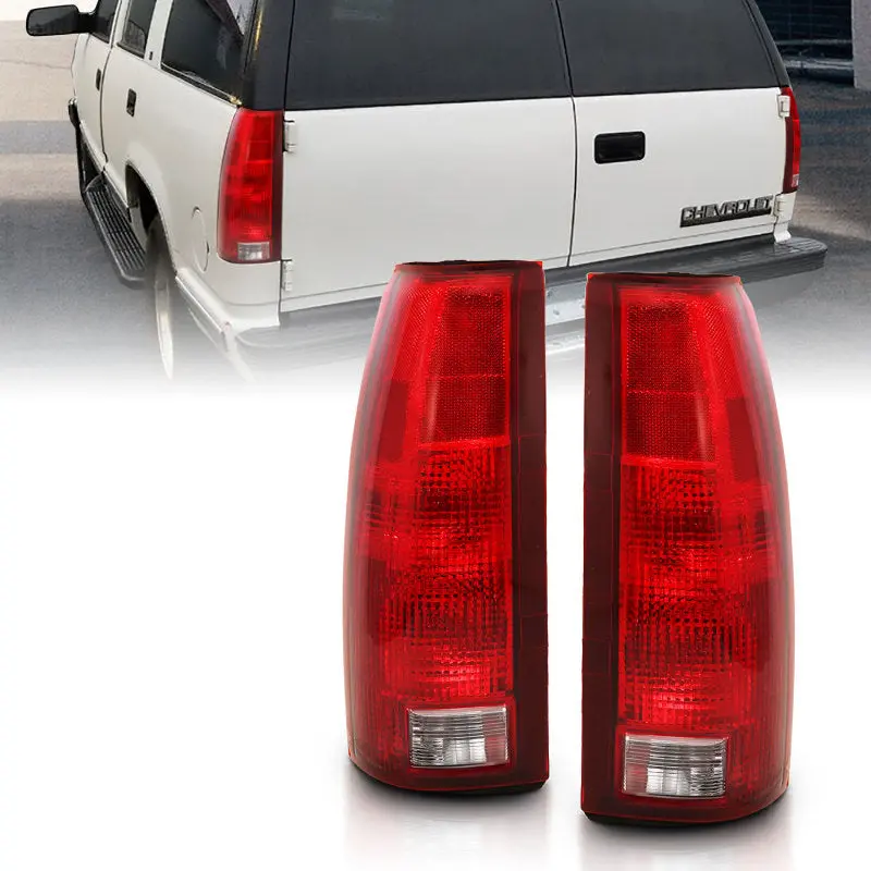 Anzo 1988-1999 Chevy C1500 Taillight Red/Clear Lens W/ Circuit Board(Oe Replacement) 1