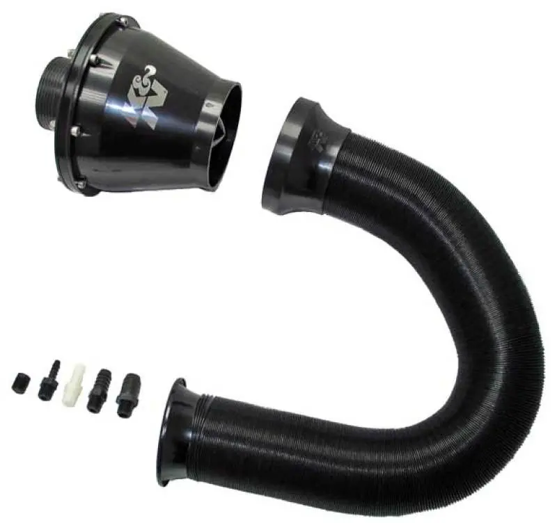 K&N Universal Apollo Black Cold Air Intake - 70Mm Od Flg Pp 2