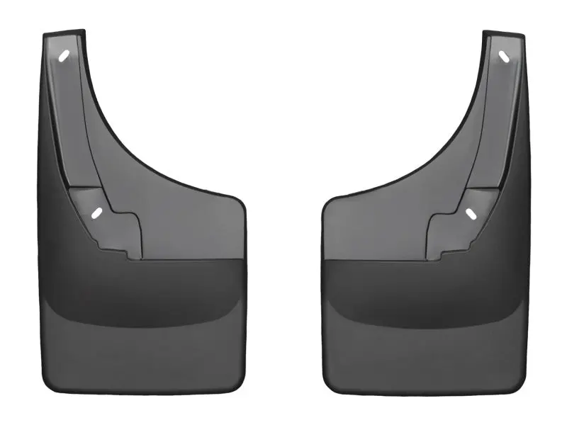 Weathertech 09+ Dodge Ram 1500 No Drill Mudflaps - Black 1