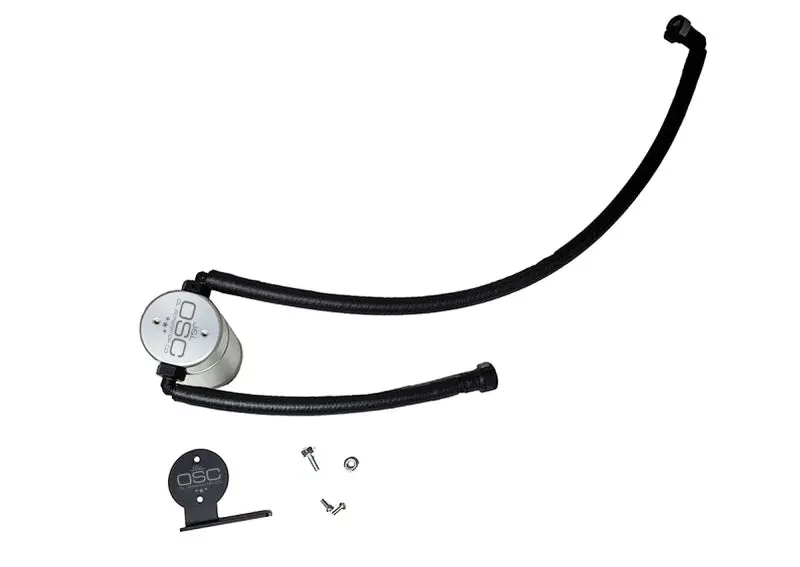 J&Amp;L 20-23 Chevrolet Corvette 6.2L Lt2 Targa Top Passenger Side Oil Separator 3.0 - Clear Anodize 1