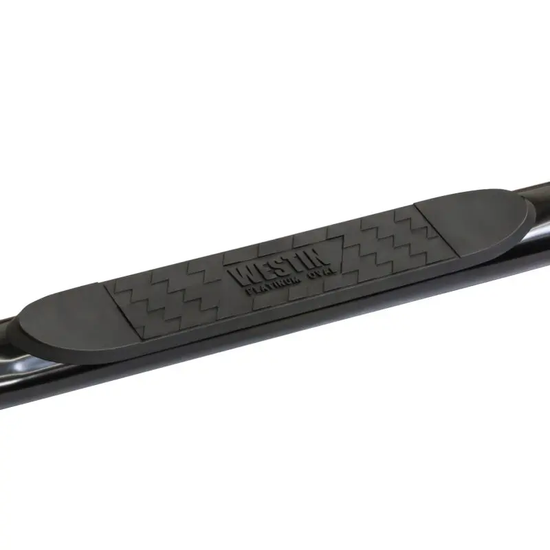 Westin 1999-2013 Chevy Silverado 1500 Crew Cab Platinum 4 Oval Nerf Step Bars - Black 2