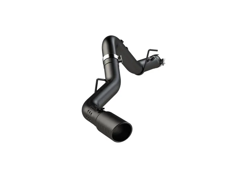 Mbrp 2020+ Gmc/Chevy 2500/3500 6.6L Duramax 4In Mand Bent Tubing Pro-Ser Cat Back Single Side - Blk 1