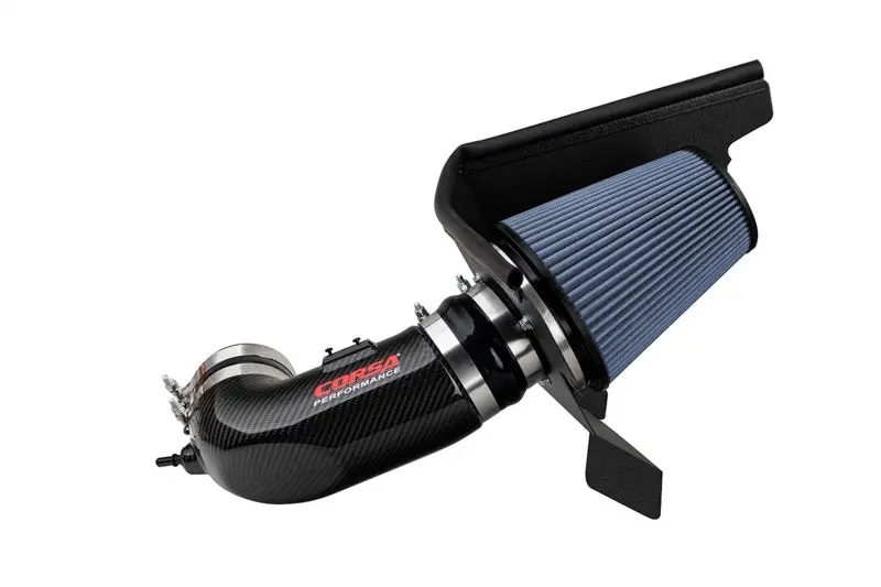 Corsa 17-21 Chevrolet Camaro Zl1 Carbon Fiber Air Intake W/ Maxflow 5 Oil Filtration 1