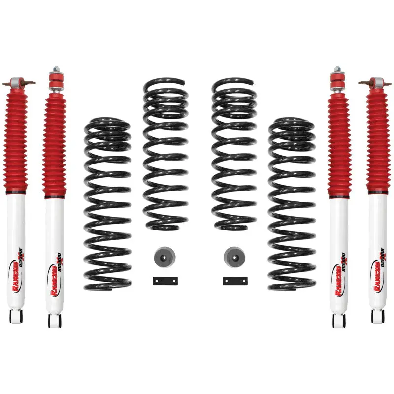 Rancho 07-17 Jeep Wrangler Front And Rear Suspension System - Master Part Number / One Box 1