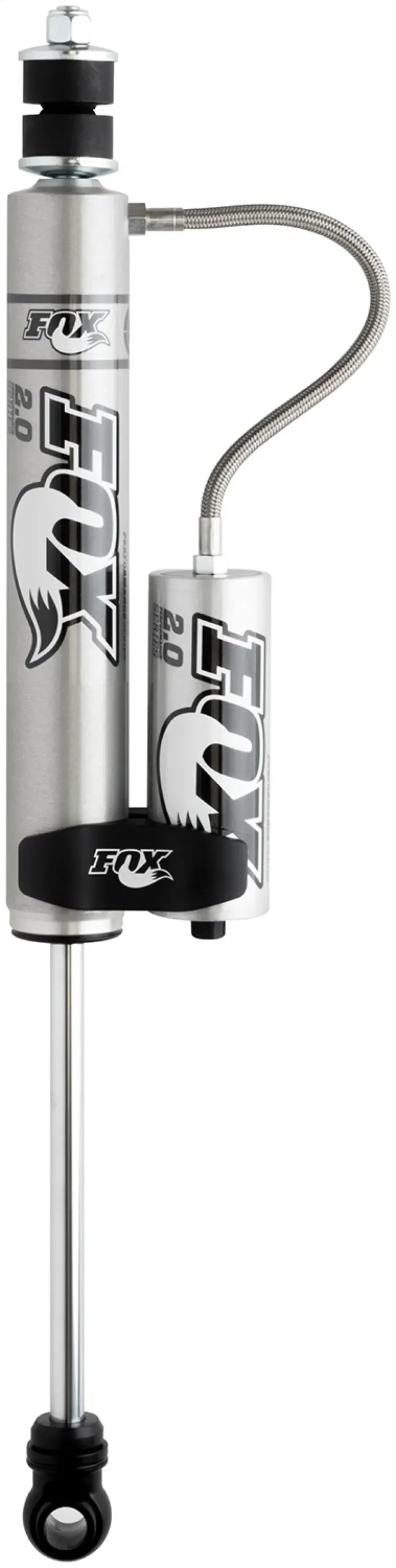 Fox 01-10 Chevy Hd 2.0 Perf Series 5.1In. Smooth Body Remote Res. Front Shock / 0-1In. Lift - Alum. 1
