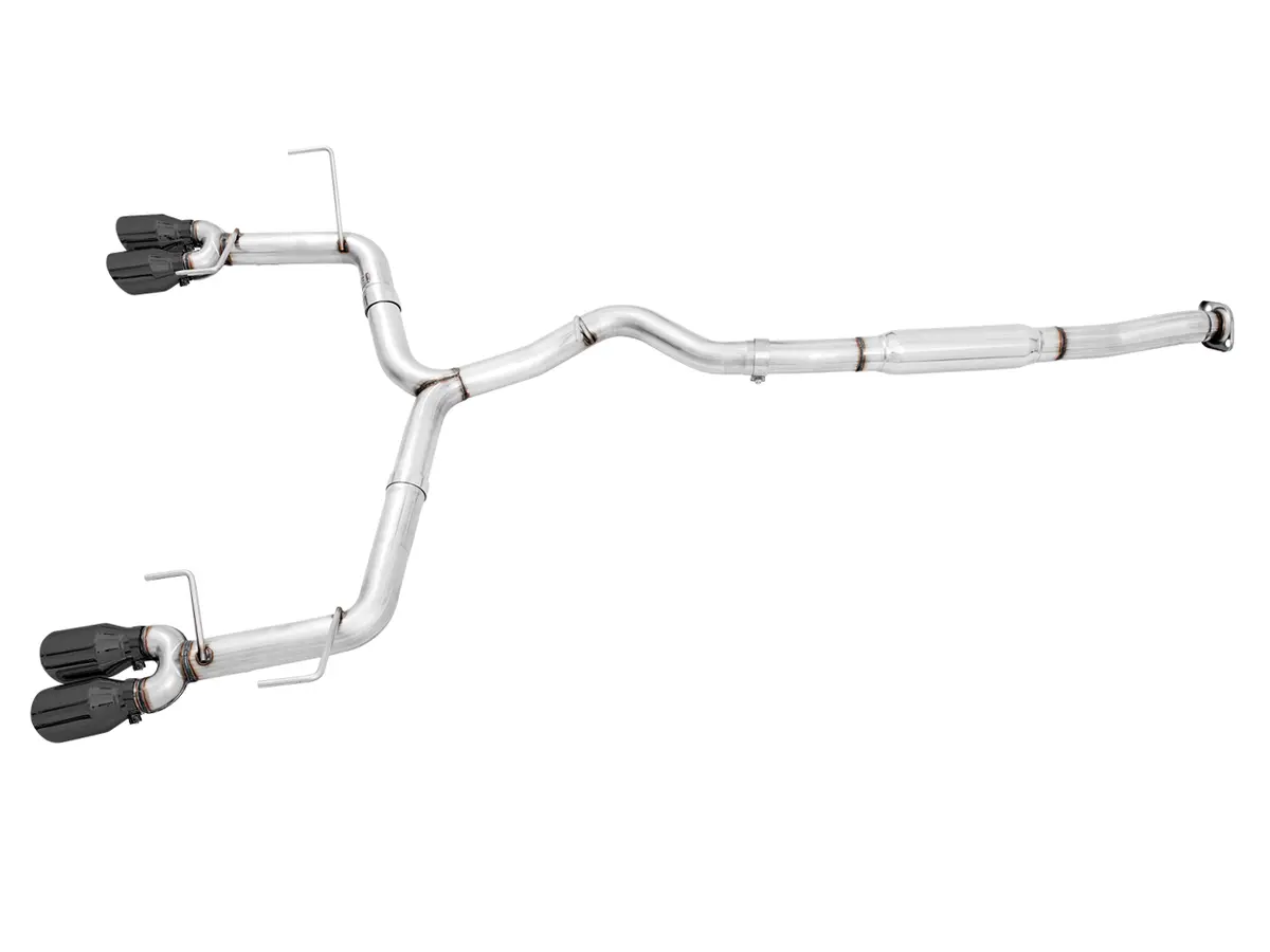 Awe Tuning Subaru Wrx/Sti Va/Gv Sedan Track Edition Exhaust - Diamond Black Tips (102Mm) 1