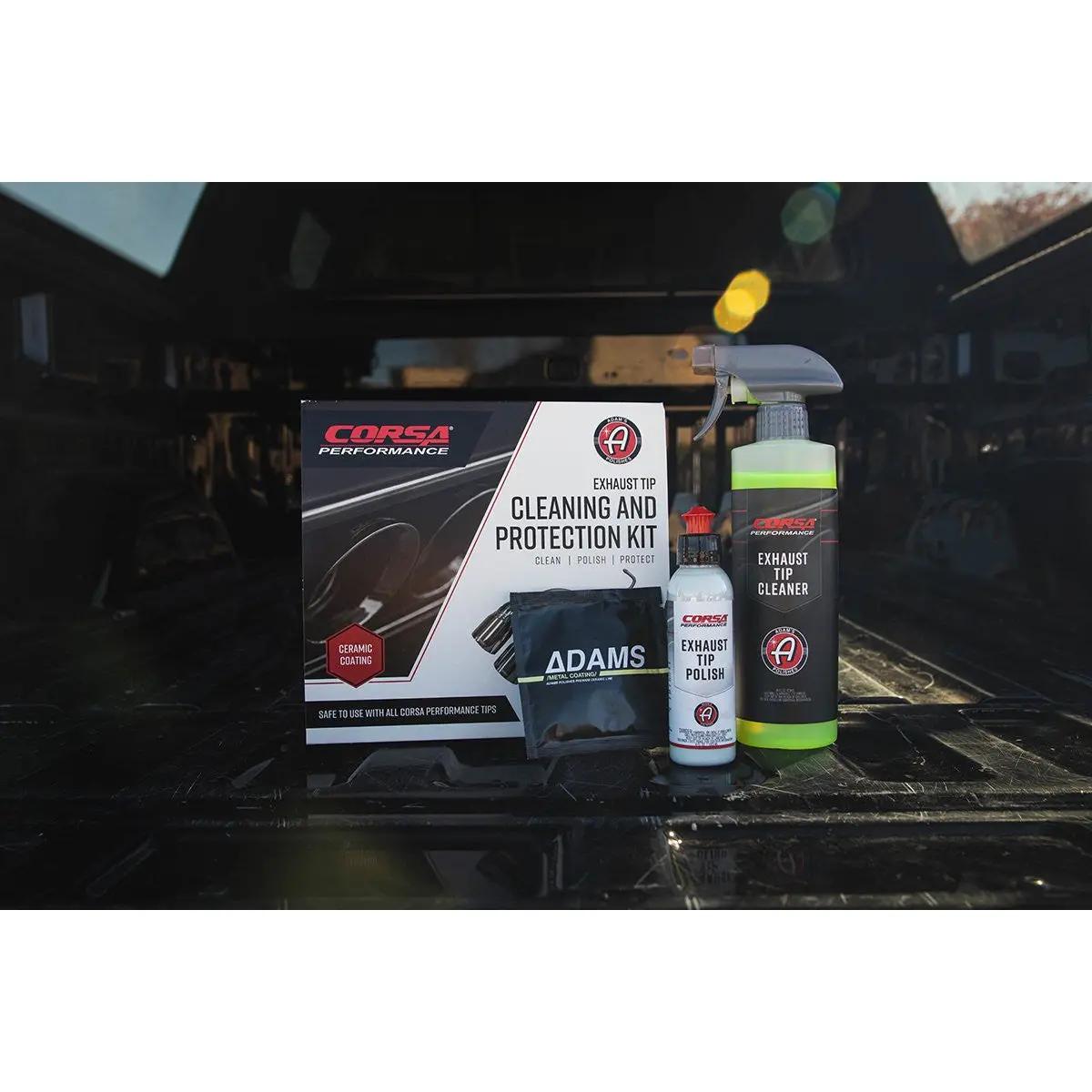 3:1 Clean Polish And Protect Exhaust Tip Cleaning Kit Corsa 2
