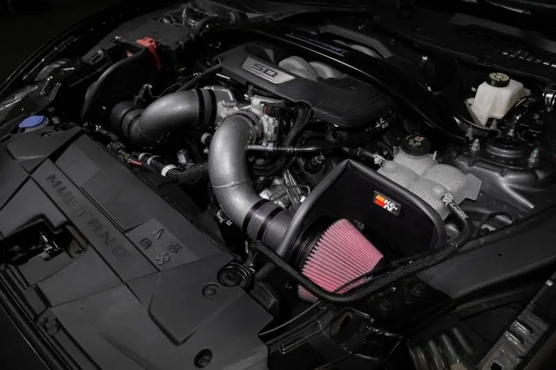K&N 2024+ Ford Mustang V8 5.0L Typhoon Performance Air Intake System 2