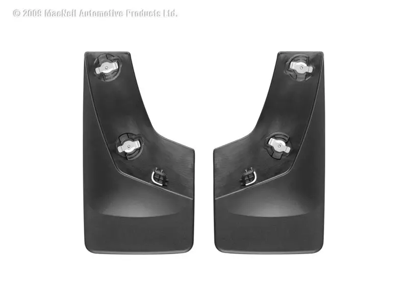 Weathertech 07-13 Gmc Sierra No Drill Mudflaps - Black 1
