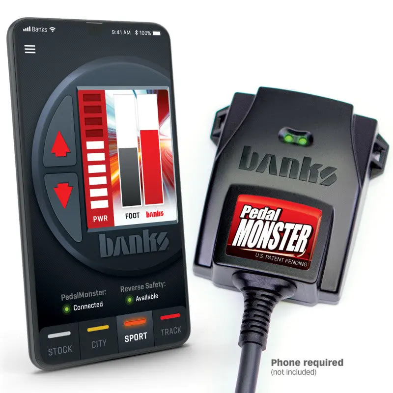 Banks Power Pedal Monster Kit (Stand-Alone) - Te Connectivity Mt2 - 6 Way - Use W/Phone 1