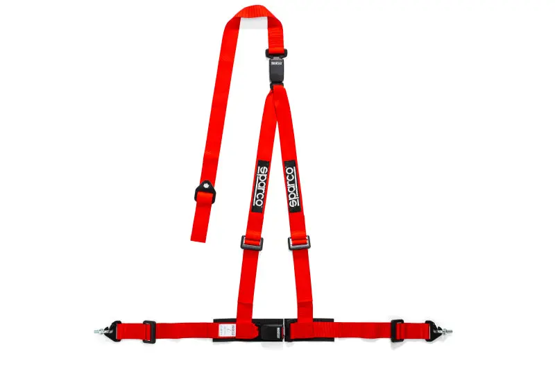 Sparco Belt 2 Inch Red 3Pt Dbl Rel 1