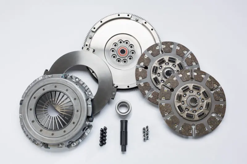 South Bend Clutch 08-09 Ford 6.4L Zf-6 Street Dual Disc Clutch Kit 1