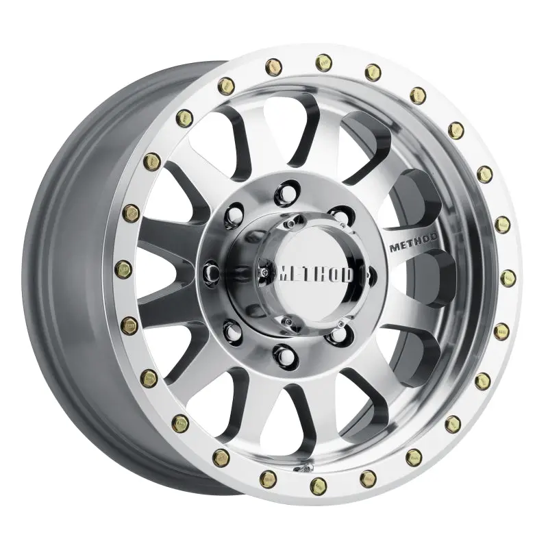Method Mr304 Double Standard 17X8.5 0Mm Offset 8X6.5 130.81Mm Cb Machined/Clear Coat Wheel 1