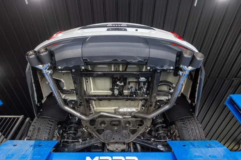 Mbrp 21-24 Chevrolet Suburban Xl 5.3L 3In T304 Ss 2.5In Dual Split Carbon Fiber Cat-Back 2