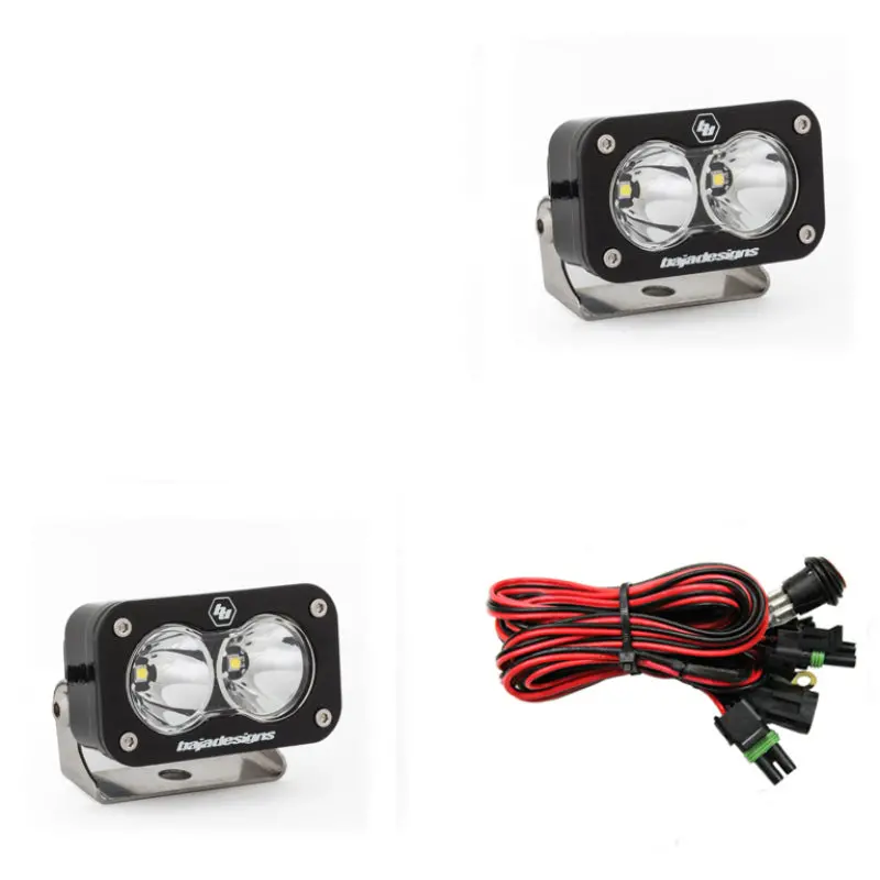 Baja Designs S2 Pro Series Led Light Pods Work/Scene Pattern - Pair 1