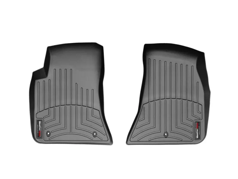 Weathertech 11+ Dodge Challenger Front Floorliner - Black 1