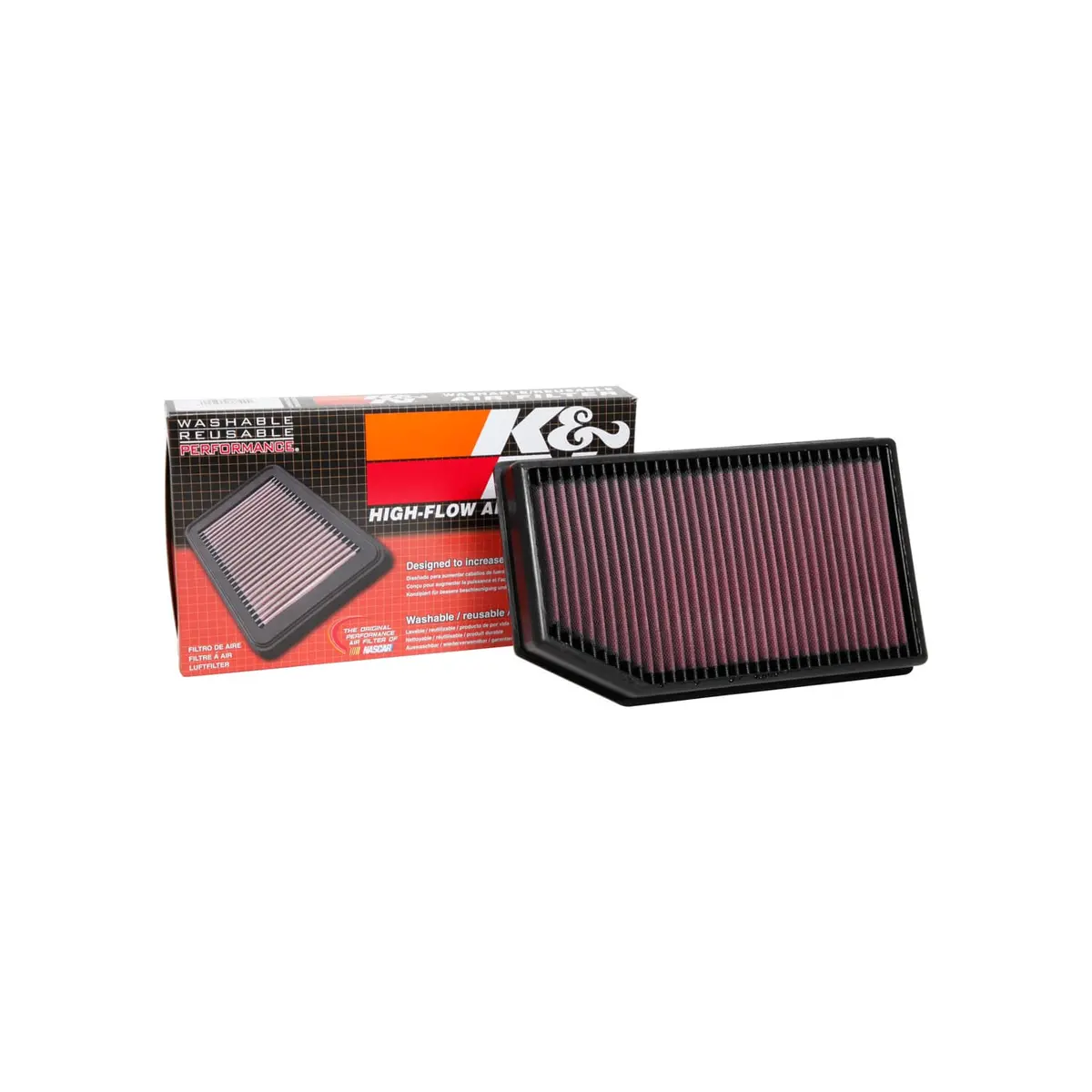 2020 Jeep Gladiator Jt 3.6L - K&N Replacement Air Filter 33-5076 2