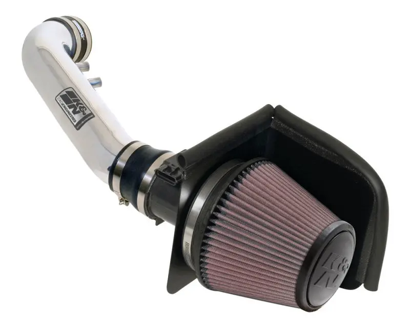 K&N 01-04 Ford Mustang Gt 4.6L Polished Typhoon Short Ram Intake 1