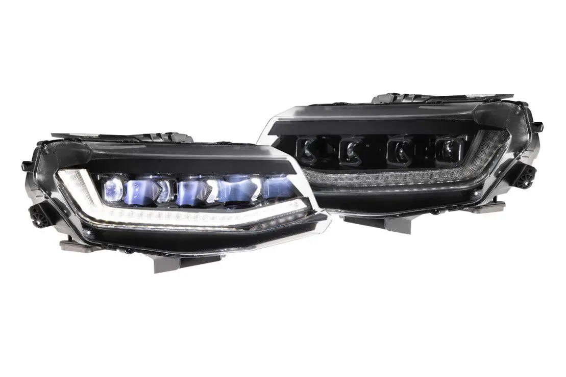 2016-2018 Chevrolet Camaro Xb Led Headlights Colormatched 1