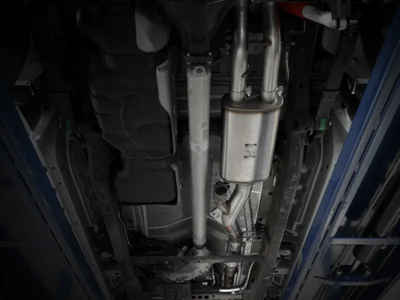 Afe Gemini Xv 4In To Dual 3In 304 Ss Cat-Back Exhaust W/ Cutout 19-21 Gm Silverado/Sierra V8-6.2L 2