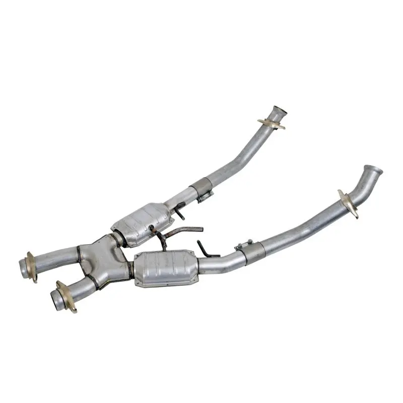 Bbk 94-95 Mustang 5.0 High Flow X Pipe With Catalytic Converters - 2-1/2 1